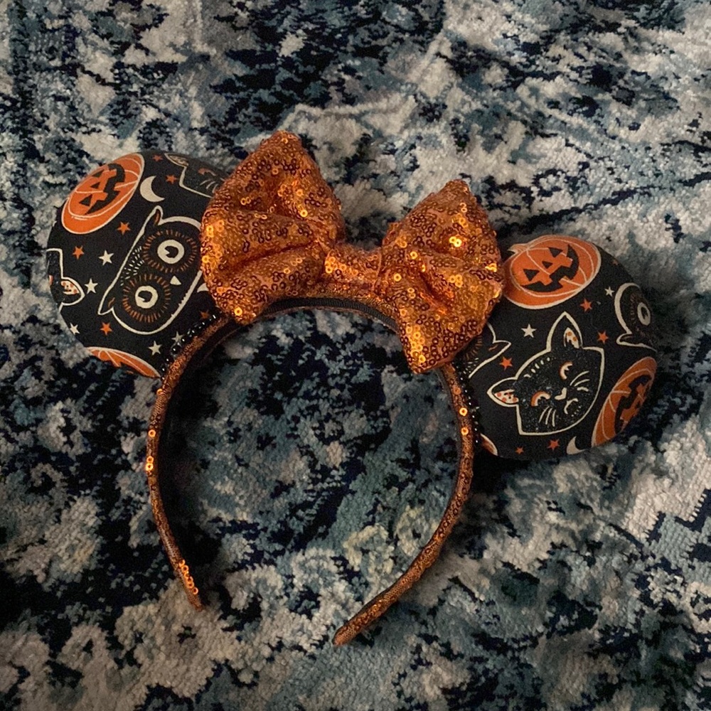 Halloween Minnie Mouse Ears